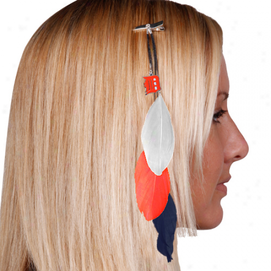 Detroit Tigers Feather Har Clip