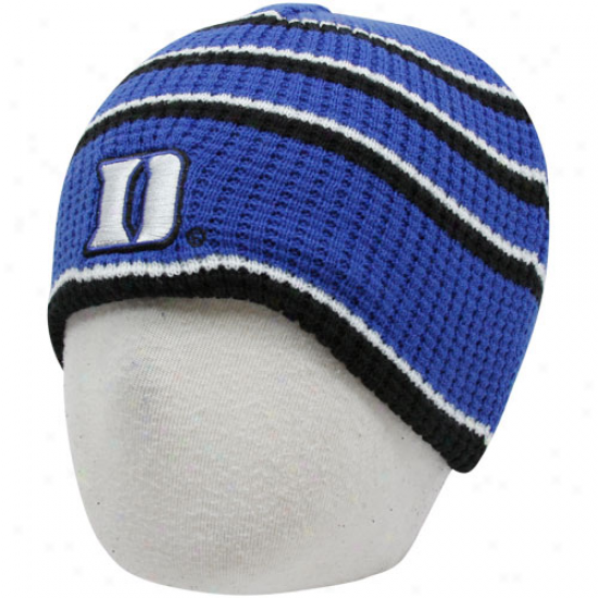 Duke Blue Devils Infant Duke Blue-white Replay Thermal Beanie