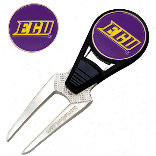 East Carolina Pirates Divot Tool & Ball Marker Stake