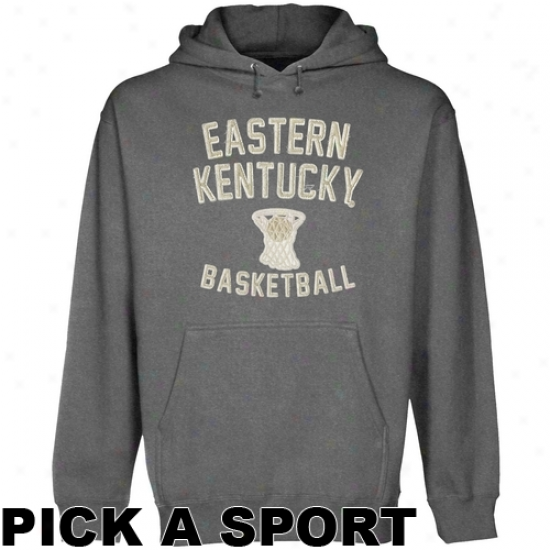 Eastern Kentucky Colondls Legacy Pullover Hoodie - Gunmetal