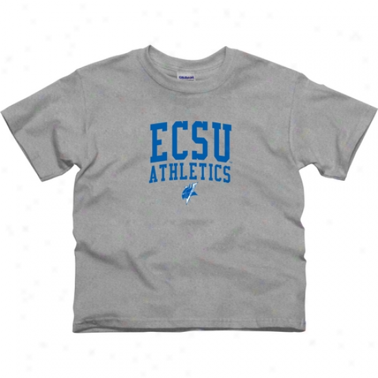 Ecsu Vikings Youth Athletics T-shirt - Ash