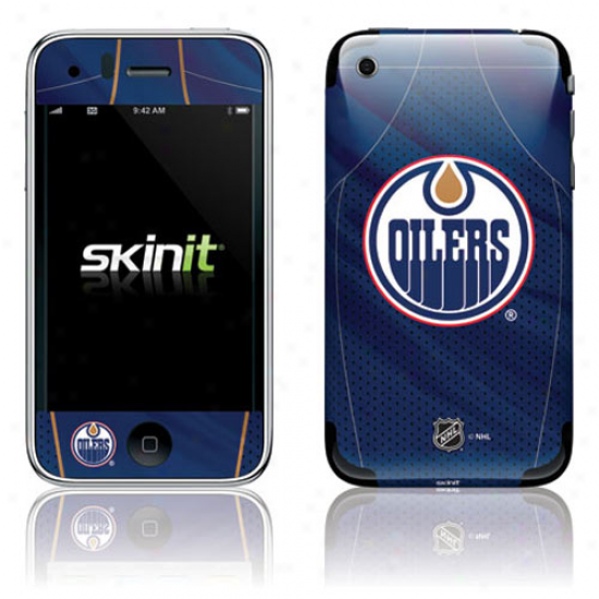 Edmonton Oilers Home Jersey Iphone 3g/gs Skin