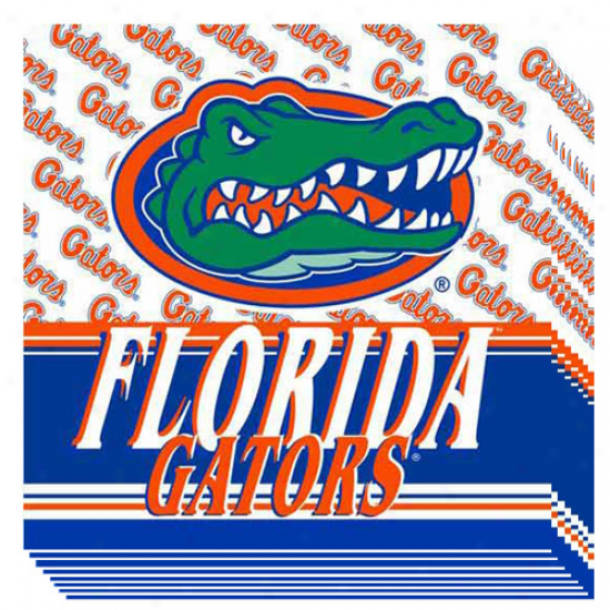 Florida Gators 16-pack Luncheon Napkins