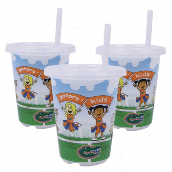 Florida Gators 3-pack 10oz. Sip N 'Go Plastic Cups