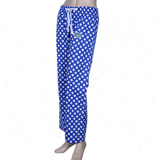 Florida Gators Ladies Magnificent Dismal Splendid assemblage Pajama Pants -