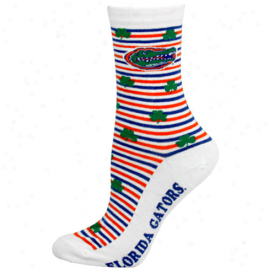 Florida Gators Ladies Of a ~ color St. Patrick's Day Crew Socks