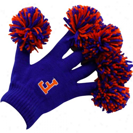 Florida Gators Royal Blue Sprit Fingerz Gloves