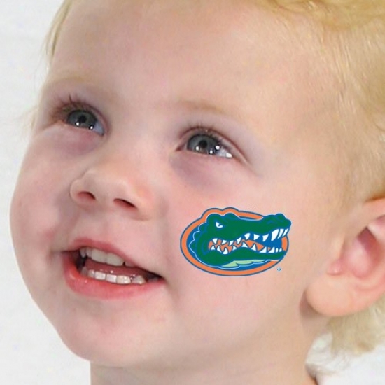 Florida Gators Team Logo Temporary Tattoos