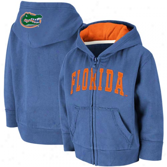 Florida Gators Toddler Royal Blue Arcade Full Zip Hoodie Sweatshirt