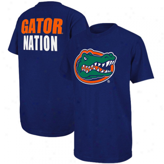 Florida Gators Youth Highlight Gator Nation T-shirt - Royal Blue