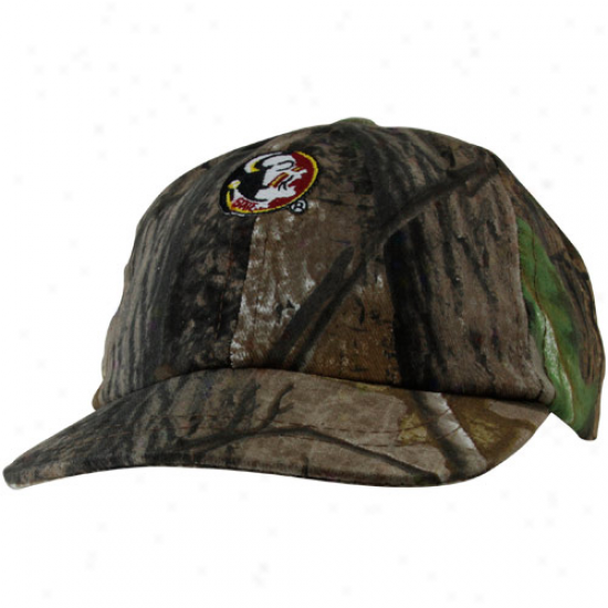 Florida State Seinoles (fsu) Toddler Realtree Camo Ball Cap