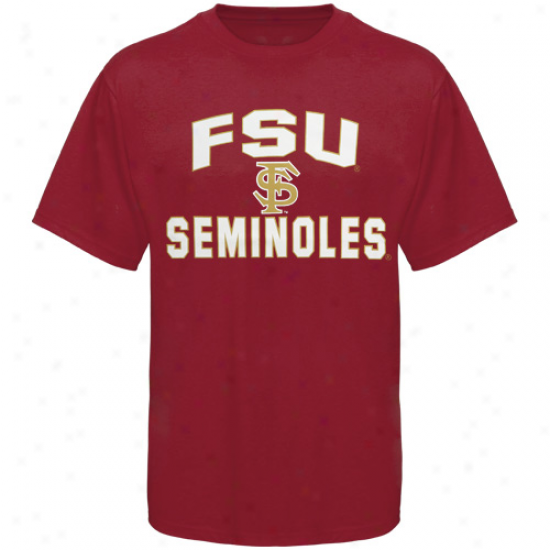 Florida State Seminoles (fsu) Youth Campus Pride T-shirt - Garnet