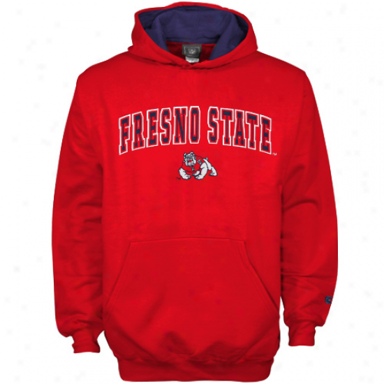 Fresno State Bulldogs Youth Principal Automatic Hoody Sweatshirt