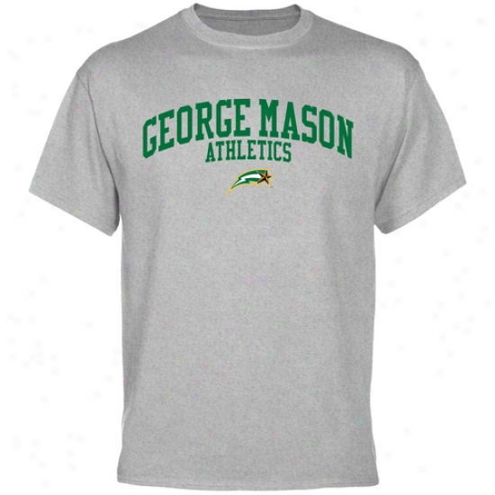 George Mason Patriots Athletics T-shirt - Ash