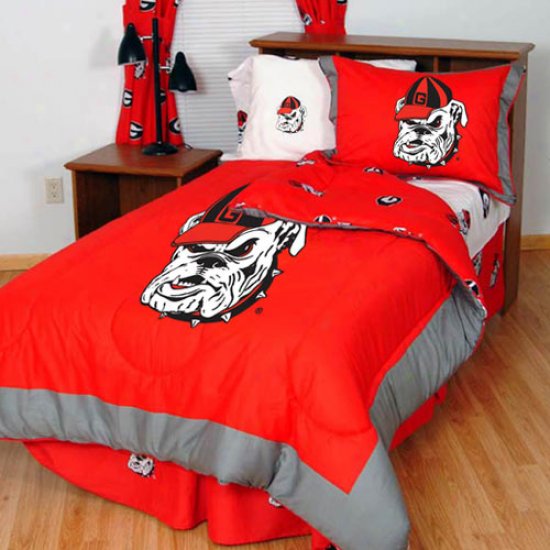 Geprgia Bulldogs Collegiate Bed In A Bag Set