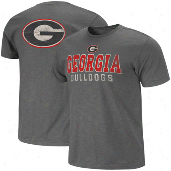 Ge0rgia Bulldogs Harley T-shirt - Gray