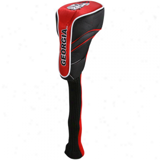 Georgia Bulldogs Red-black Individual Driver Headcover