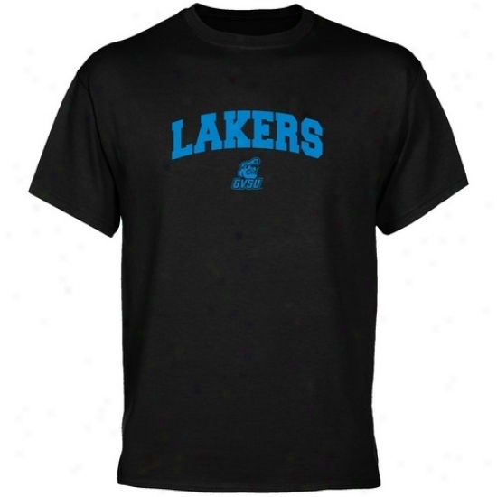 Grand Valley State Lakers Black Mascot Arch T-shirt