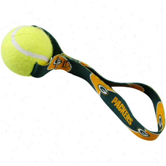 Green Bay Packers Ball Toss Dog Toy