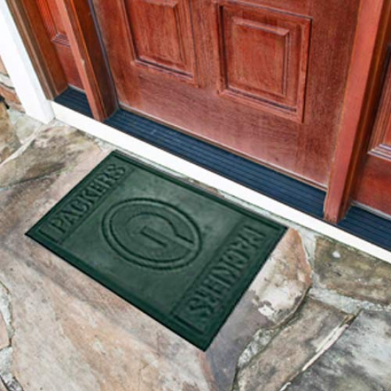 Green Bay Packers Green Absorbent Door Mat