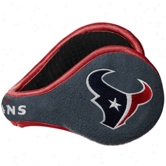 Houston Texans Soft Shelp Ear Warmer - Graay