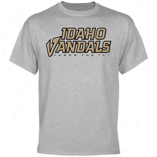 Idaho Vandals Bold Team T-shirt - Ash