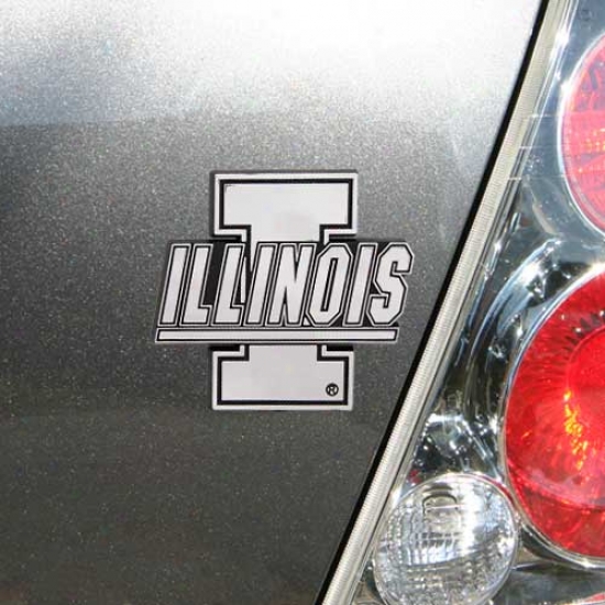 Illinois Fighting Illini Auto Emblem