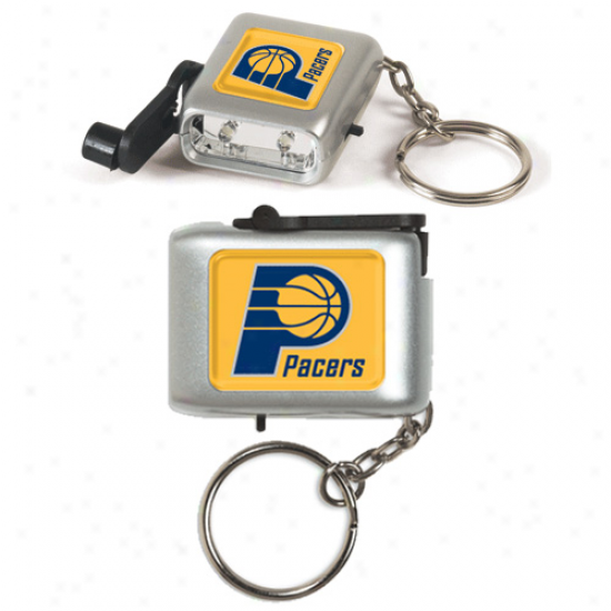 Indiana Pacers Led Eco Light Keychain