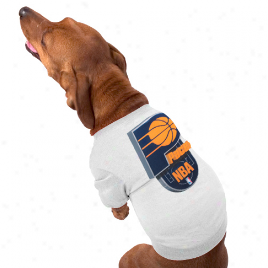 Indiana Pacers Performance Pet T-shirt - White