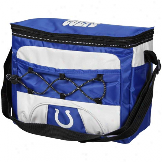 Indianapolis Colts Royal Blue Patroller Cooler