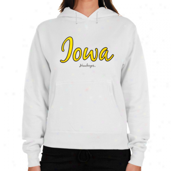 Iowa Hawkeyes Ladies Of a ~ color Vanity Contrast Hoodie Sweatshirt