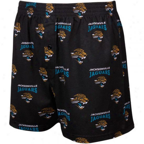 Jacksonvillr Jaguars Black Supreme Boxer Shorts