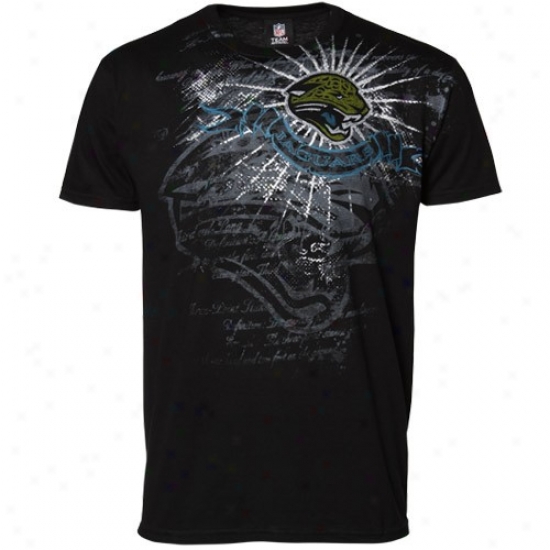 Jacksonville Jaguars Black Team Shine Ii T-shirt