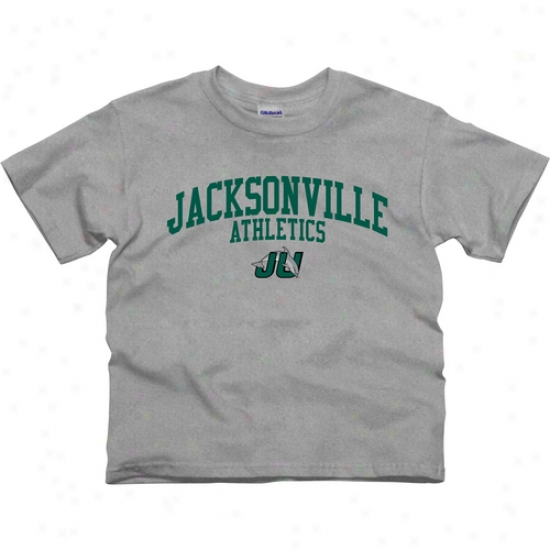 Ju Dolphins Youth Athletics T-shirt - Ash