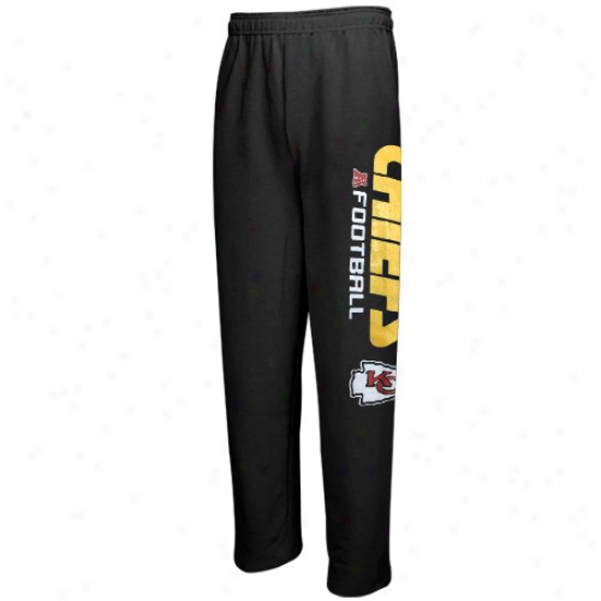 Kansas City Chiefs Black Critical Victory V Sweatpants