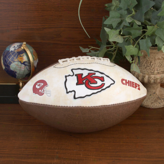 Kansas City Chiefs Nfl Vintage Full-size Football