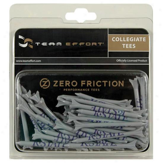 Kansas State Wildcats 50-pack Gray Zero Friction Golf Tees