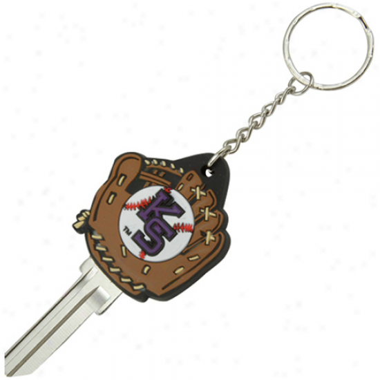 Kansas State Wildcats Baseball Glove Key Blank Kdychsin