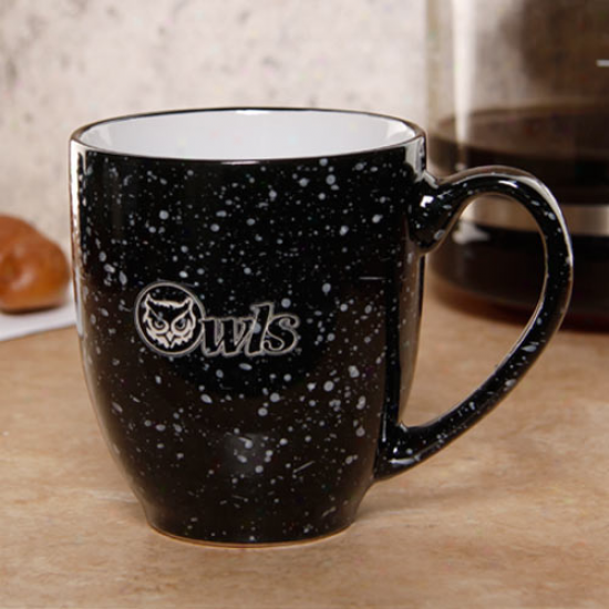 Kennesaw Pomp Owls 16oz. Black Speckled Bistro Mut