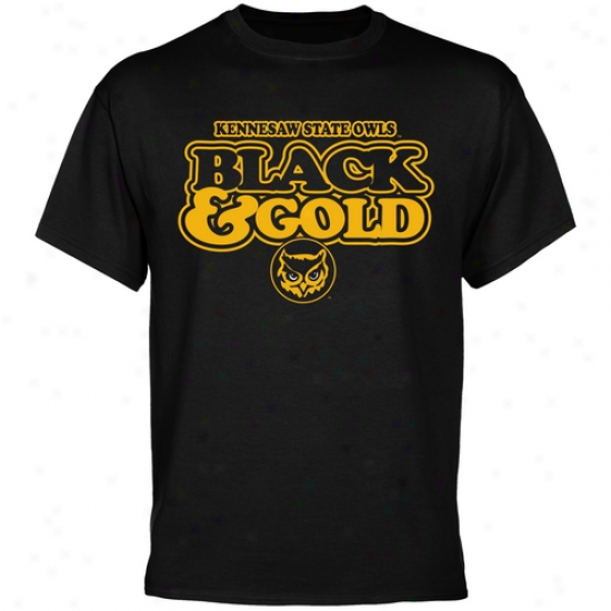 Kennesaw State Owls Our Colors T-shirt - Black