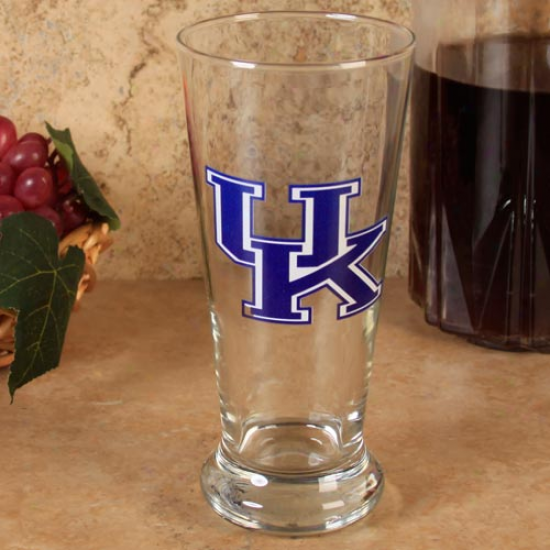 Kentucky Wildcats 16.5oz. Flared Pilsner Glass