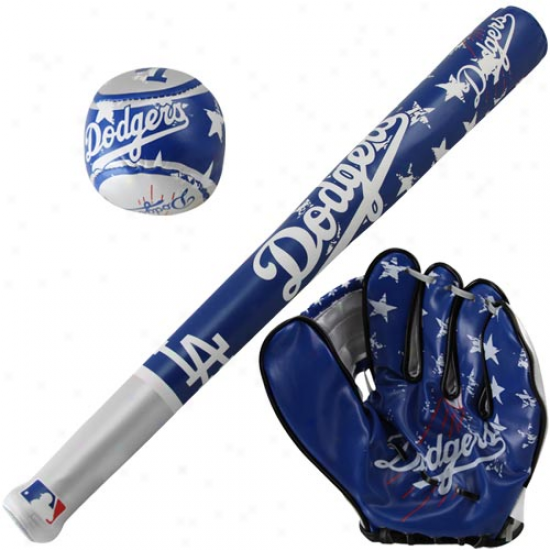 L.a. Doxgers Soft Ball, Bat & Glove Set