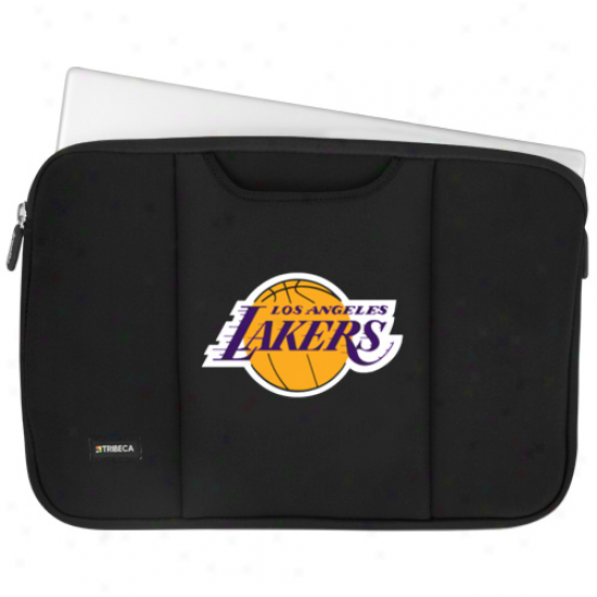 Los Angelrs Lakers Black 15'' Laptop Sleeve