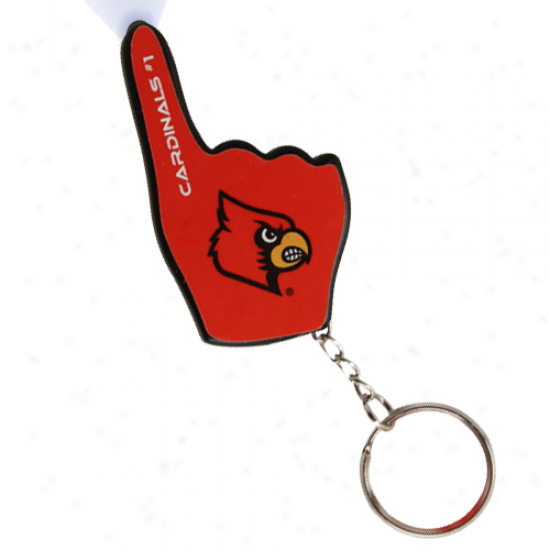 Louisville Cardinals Number One Fan Flashlight Keychain