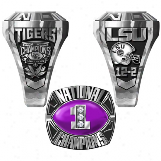 Lsu Tigers 2007 Bcs National Champions Celestrium Fan Sound