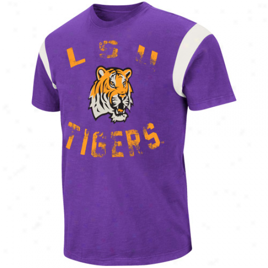 Lsu Tigers The Wild Premium T-shirt - Purple