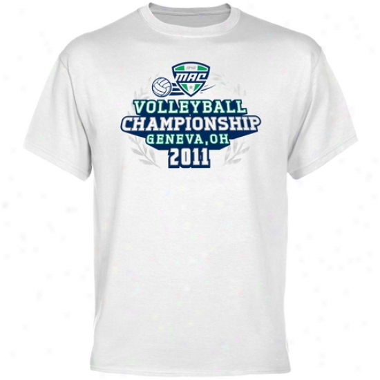 Mac Gear Mac 2011 Volleyball Championship T-shirt - White