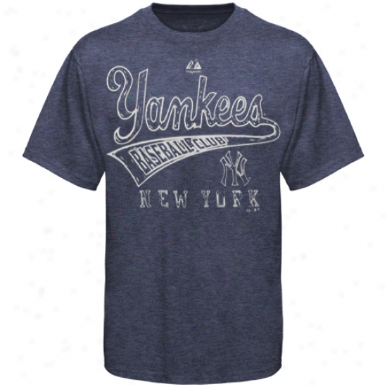 Majestic New York Yankees All Club T-shirt - Navy Blue