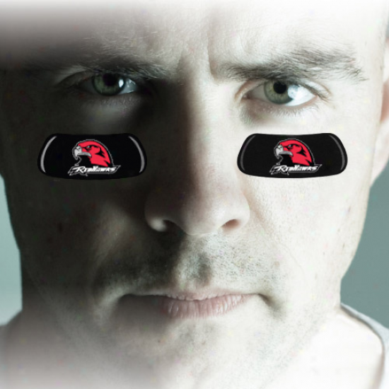 Miami University Redhawks Team Logo Eyeblack Strips
