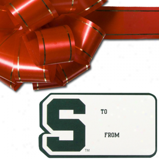 Michigan State Slartans 3-pack Team Gift Tag Sheets